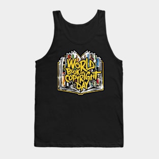 World Book And Copyright Day Tank Top